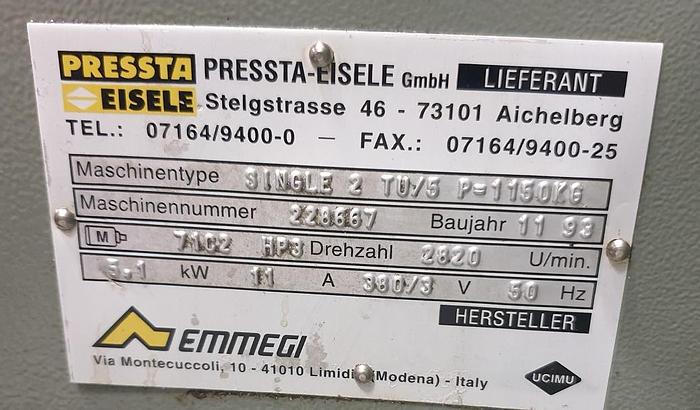 Gebraucht Doppelgehrungssäge Emmegi Single 2