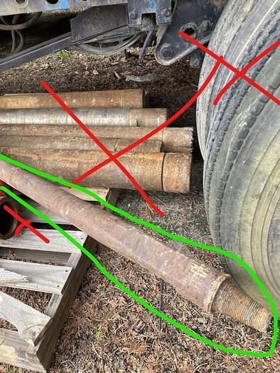 Used Cable Tool Drill String-Jar-Socket-Bit