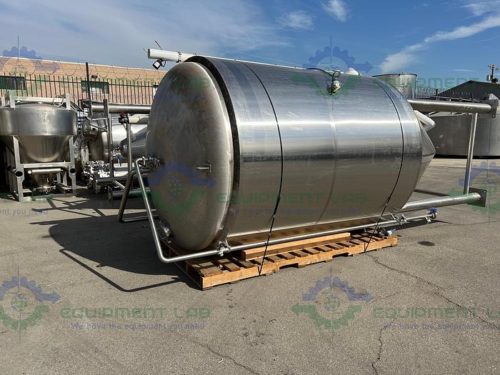 Used LMC   2100 Gallon Stainless Steel Jacketed Fermentation Tank