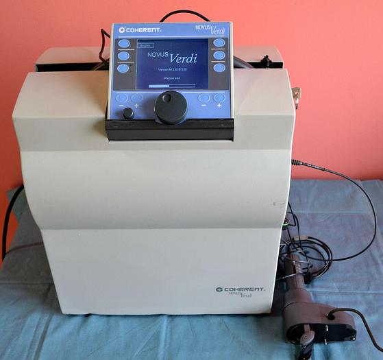 Used Lumenis Coherent Novus Verdi 532nm Laser with Laserlink Delivery unit