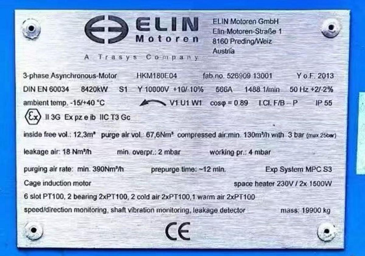 2013 Elin Motoren HKM180E04