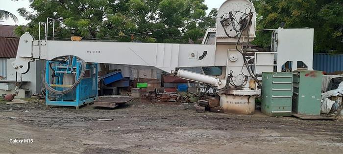 Used Marine Telescopic 10 Ton Crane Aurora 50TSC12000