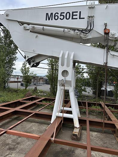 Knuckle-boom crane Sormec M650/EL 34 tons excellent condition.