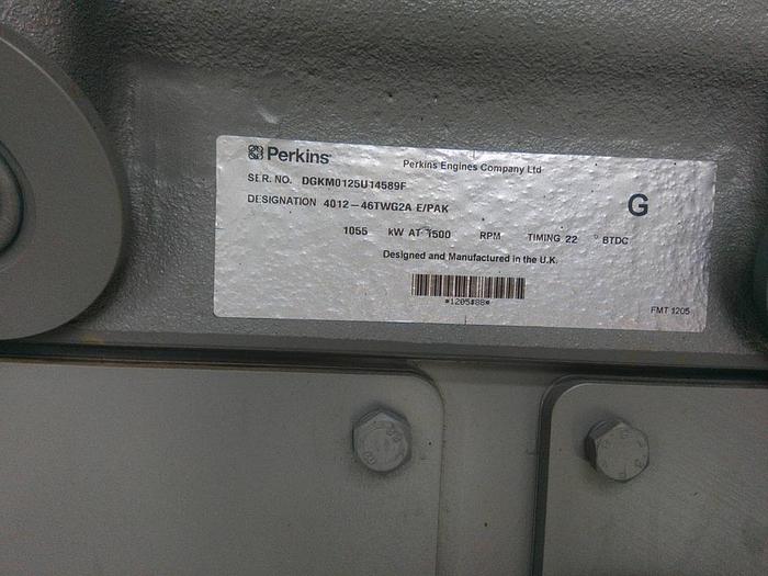 2021 Perkins 4012-46TAG2A New Containised generator.
