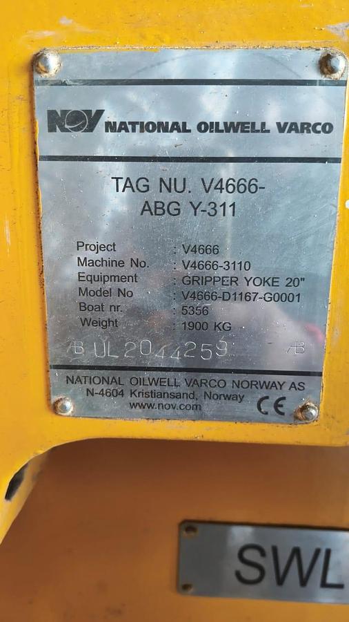 Used 2011 National Oilwell Varco BOP Skid