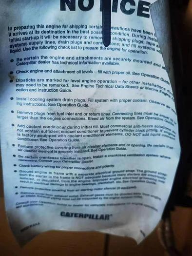 Caterpillar 3512C engines New