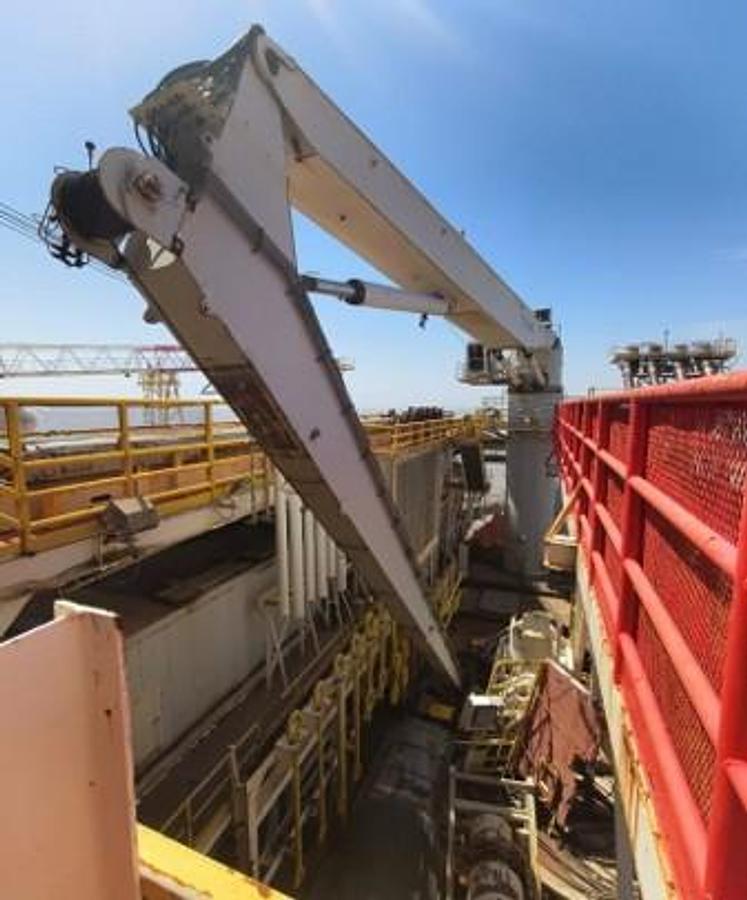 Used Hydralift Knuckle boom 15 Ton crane KMCVCT 2806