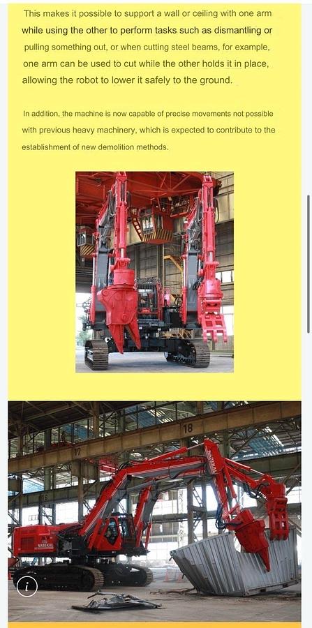 Used Hitachi Construction Machinery Co Ltd ZX450TF-3
