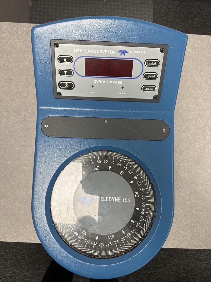 Used Teledyne TSS Meridian Surveyor Marine Gyrocompass – 24V DC