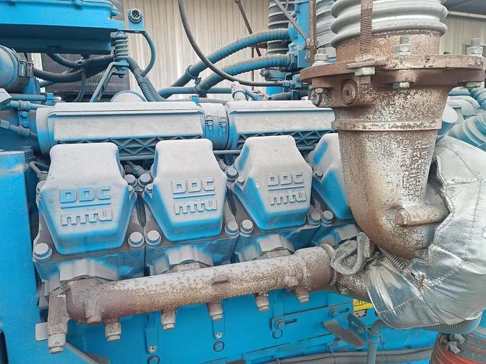 Used MTU 16V2000G63 diesel generator
