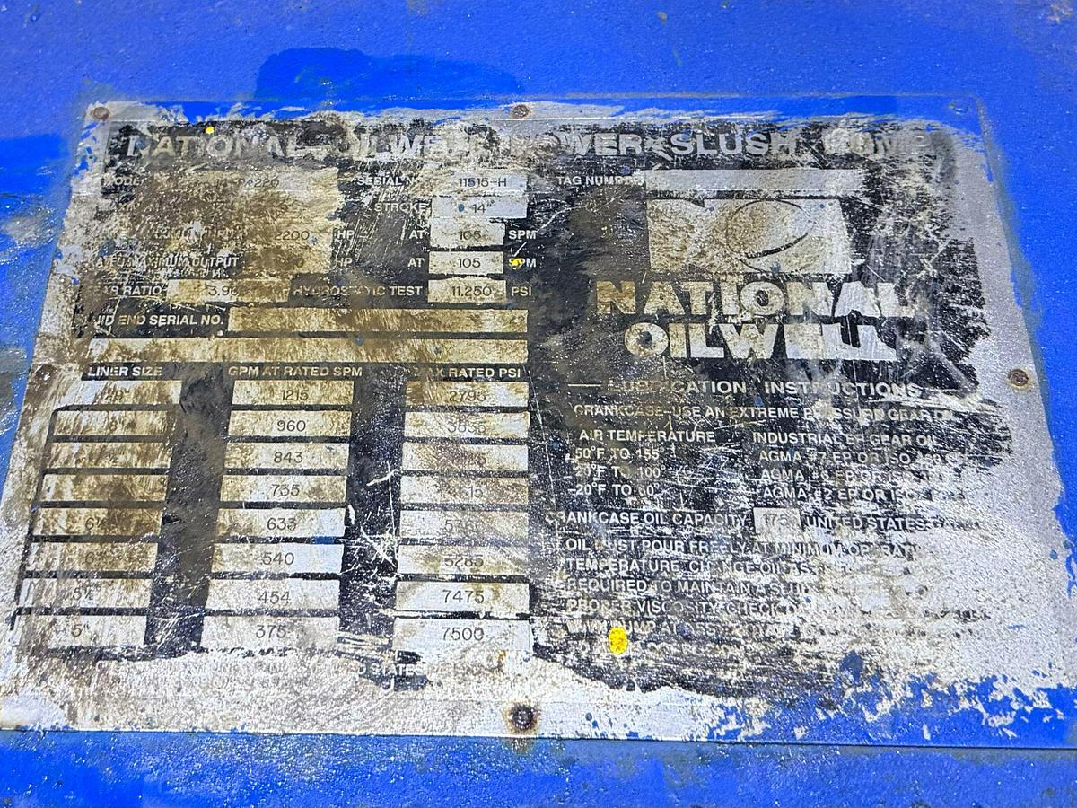 Used National Oilwell 14P220