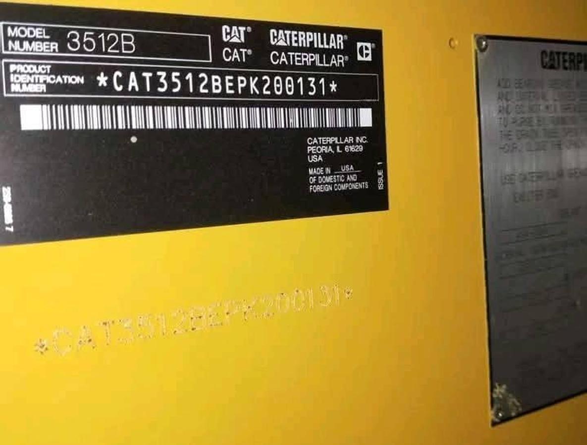 2016 Caterpillar 3512B
