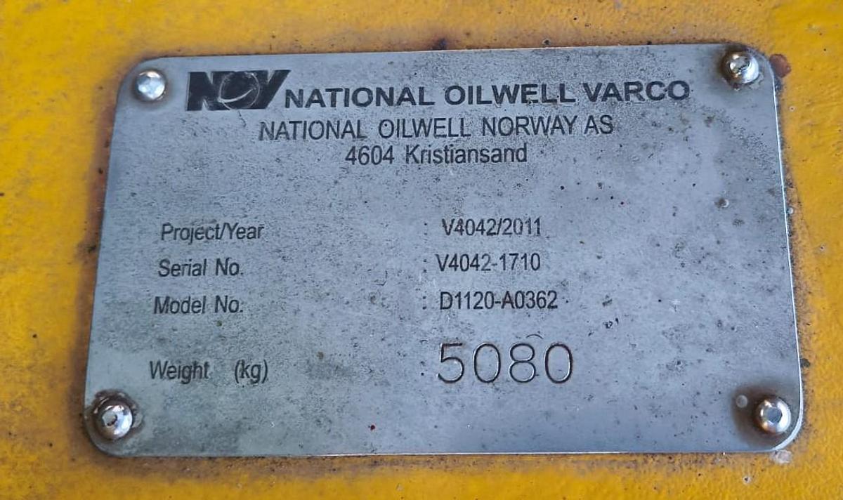 Used 2011 National Oilwell Varco BOP Skid