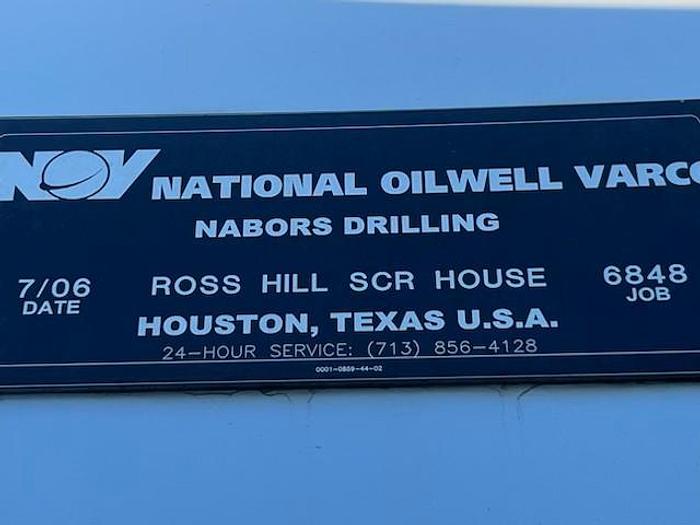 Used National Oilwell Varco NOV SCR House