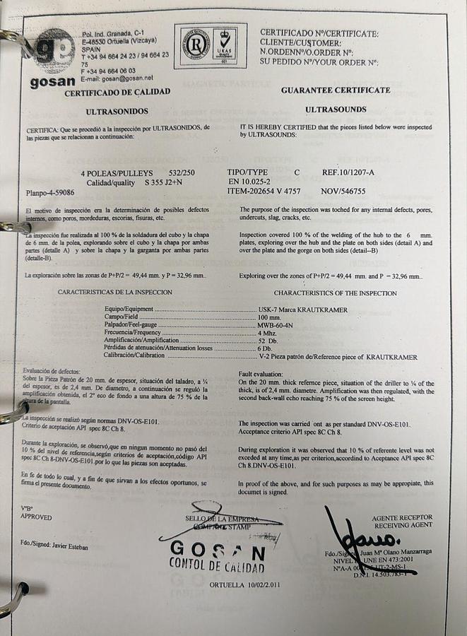 Used 2011 National Oilwell Varco Knuckle Boom Crane