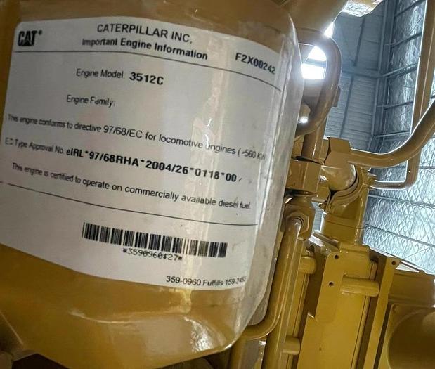 Caterpillar 3512C engines New