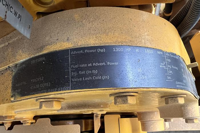 2012 Cummins KTA38DM1GA