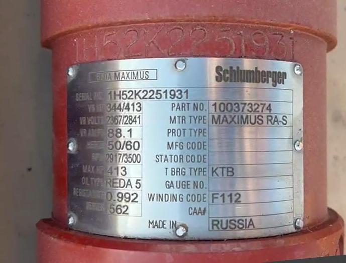 Schlumberger Reda Maximus