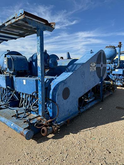 Used Gardner Denver PZ11 mud pumps x 2 units in good condition located in the USA