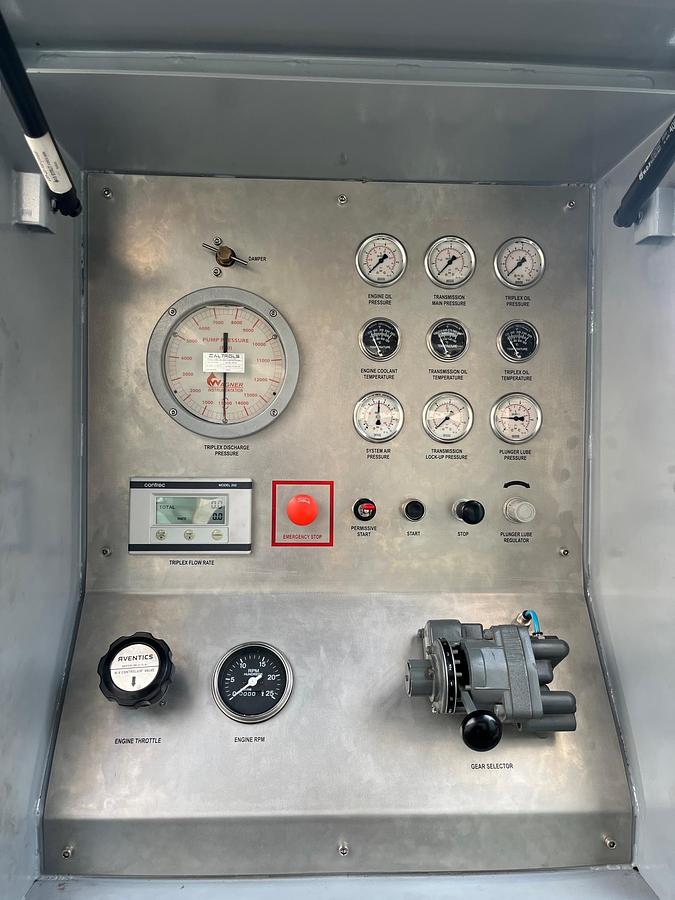 Used 450HP HD-500 TRIPLEX PUMP UNIT