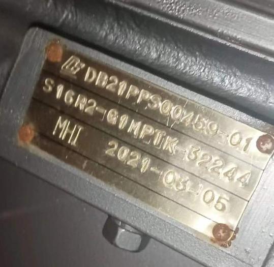 Used Mitsubishi S16R2-G1MPTK Marine propulsion engine built year 2021 x 2 units