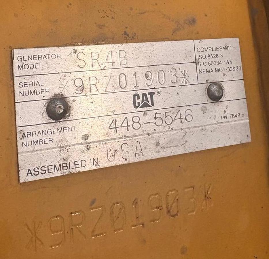Caterpillar 3512B New Built 2015 generator with Radiator