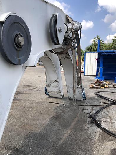 Rescue boat enclosed New with Davit