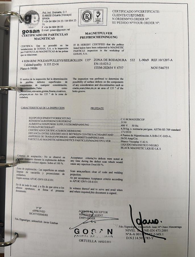 Used 2011 National Oilwell Varco Knuckle Boom Crane