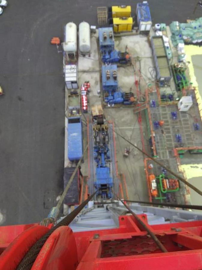 Used MR-8000 (1080 HP) MOBILE DRILLING & WORKOVER RIG