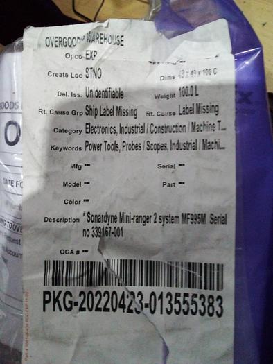 New Sonardyne HPT3000 Transceiver with Ethernet Hub