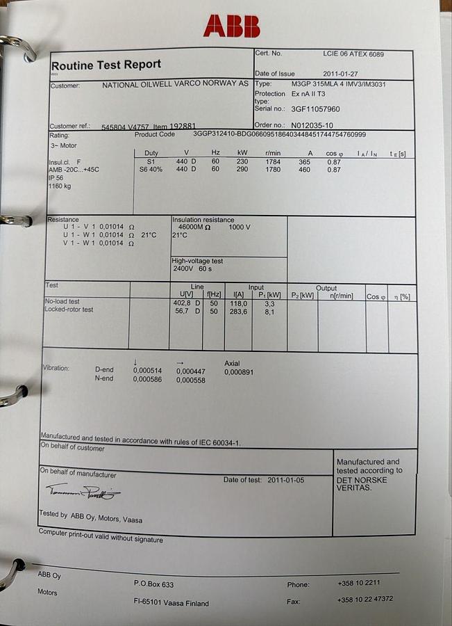 Used 2011 National Oilwell Varco Knuckle Boom Crane
