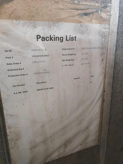 Caterpillar 3516B New generators built 2023