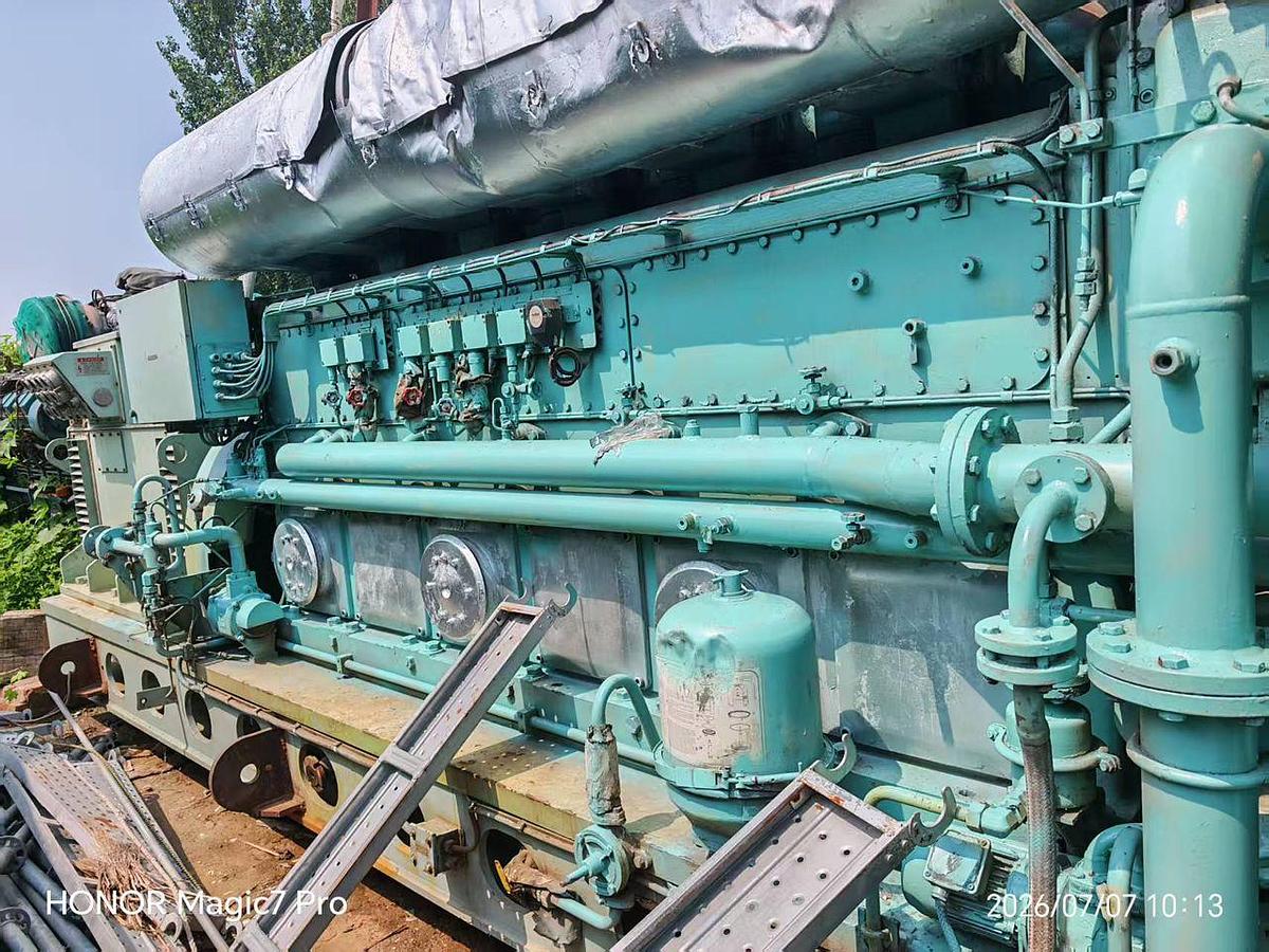 Used Hyundai MAN B&W 6L28/32H marine generators