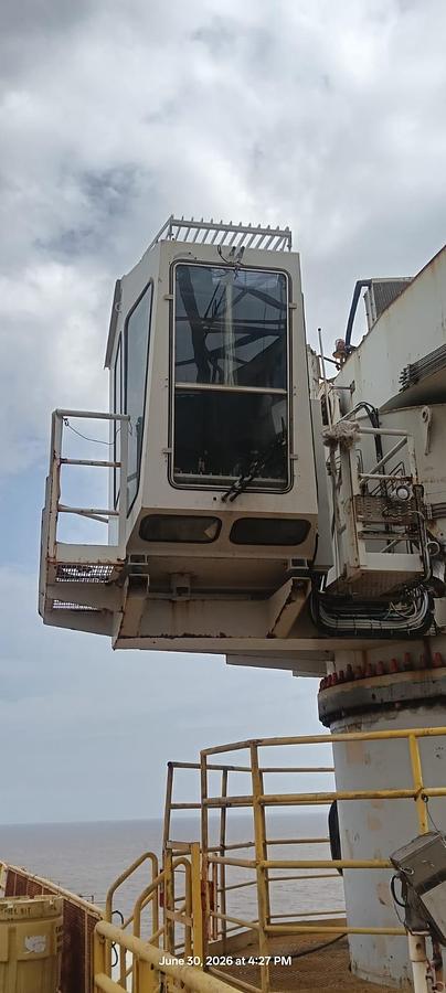 Used Hydralift Knuckle boom 15 Ton crane KMCVCT 2806