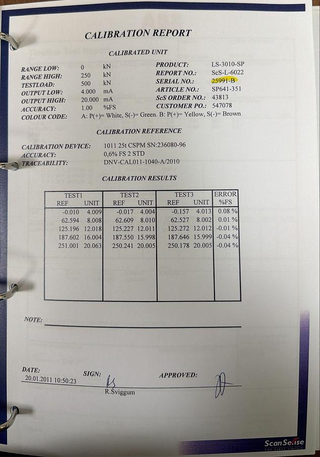 Used 2011 National Oilwell Varco Knuckle Boom Crane