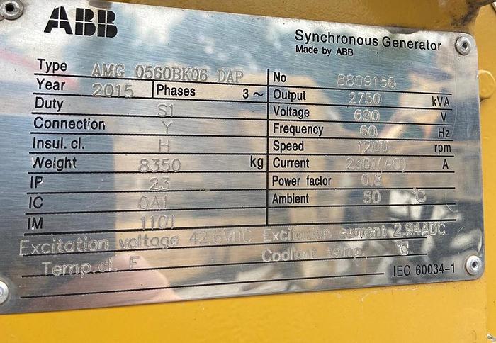 Used 2015 Caterpillar C176-16
