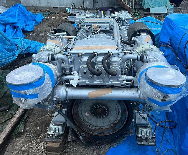 Used MTU 16V2000 marine engine with Nico gearbox