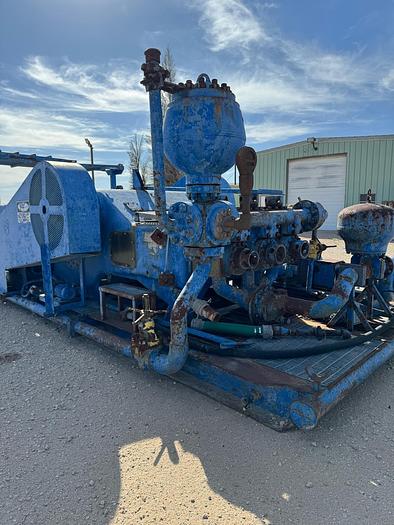 Used Gardner Denver PZ11 mud pumps x 2 units in good condition located in the USA