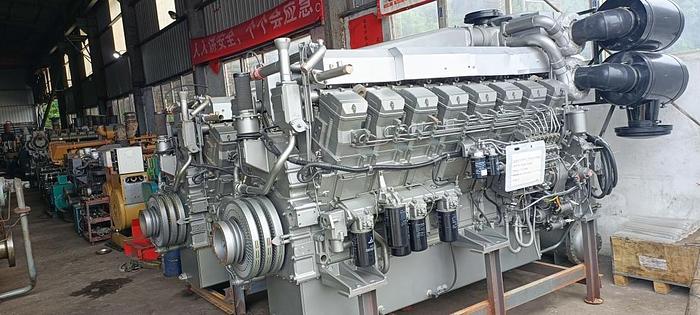 Used Mitsubishi S16R2-G1MPTK Marine propulsion engine built year 2021 x 2 units