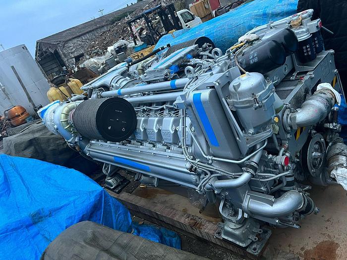 Used MTU 16V2000 marine engine with Nico gearbox