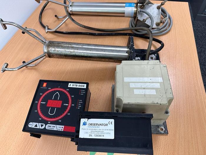 Used Gill Wind sensor with Kongsberg display OMC 139