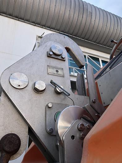 Rescue boat enclosed New with Davit