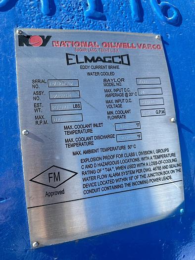 Used National Oilwell Varco Elmagco 7838