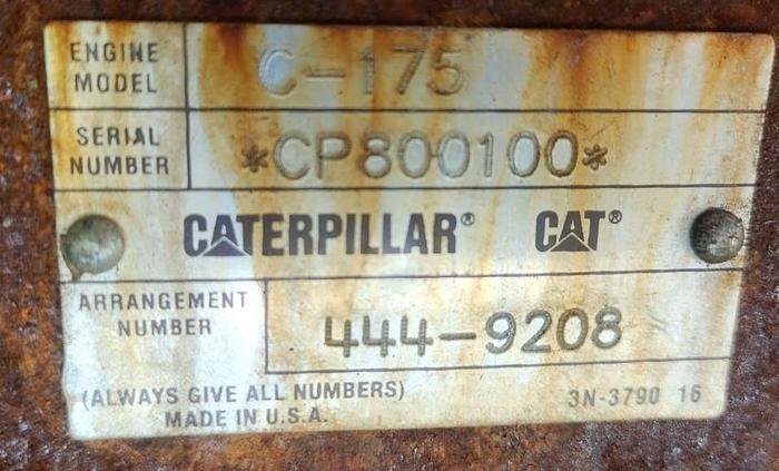 Used 2015 Caterpillar C176-16