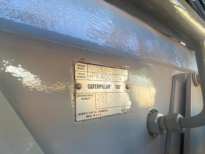 Caterpillar C280-8 generator built 2011 x 3 sets new / unused