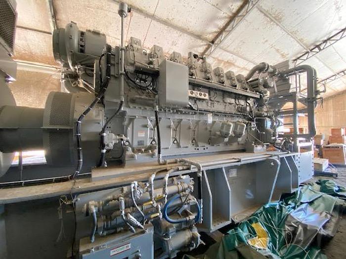 Caterpillar C280-8 generator built 2011 x 3 sets new / unused