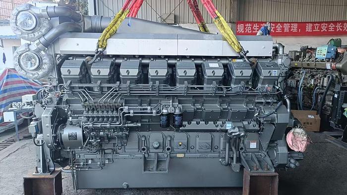 Used Mitsubishi S16R2-G1MPTK Marine propulsion engine built year 2021 x 2 units