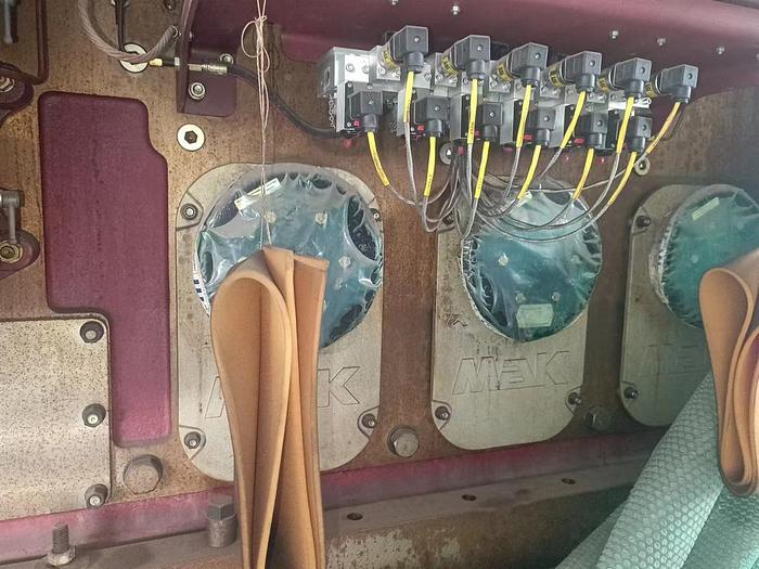 Mak 6M25C marine propulsion engine unused x 2 sets built year 2015 with ABS certificates.