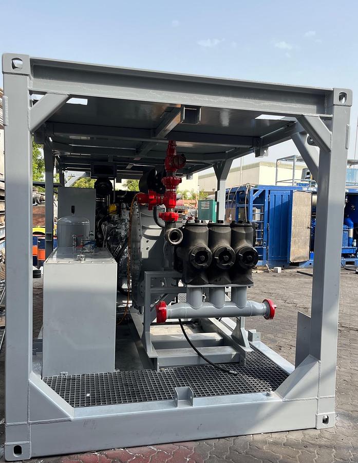 Used 450HP HD-500 TRIPLEX PUMP UNIT