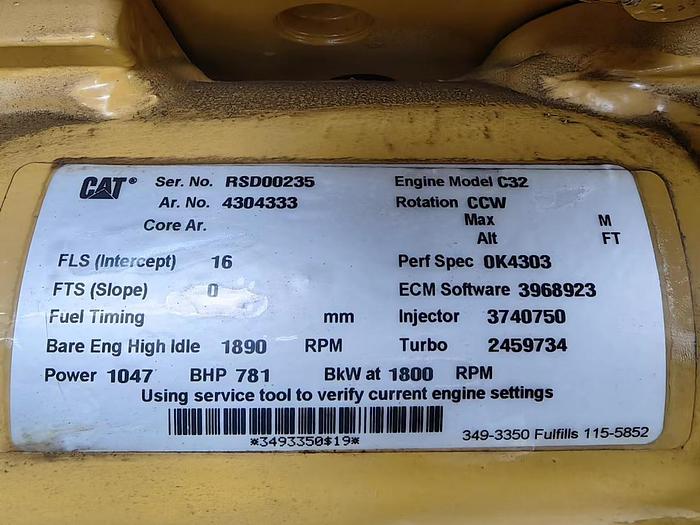 Caterpillar C32 New marine generator sets